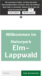 Mobile Screenshot of elm-lappwald.de